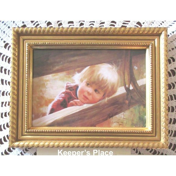 Donald Zolan RODEO GIRL Framed Signed Lithograph P - Picture 2 of 4